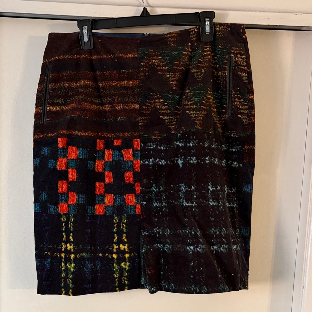 Linea Domani Pencil Skirt - Multi-Color